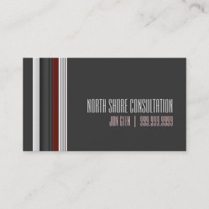 Beruflicher moderner Business Card Consultant Visitenkarte