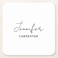 Beruflicher, moderner Minimalname