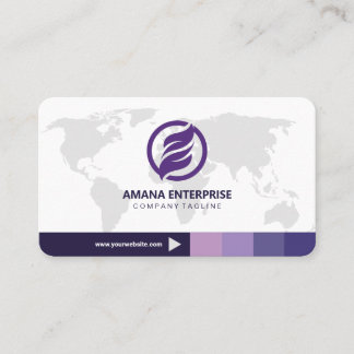 Beruflicher, moderner QR-Code Personalisiert Visitenkarte