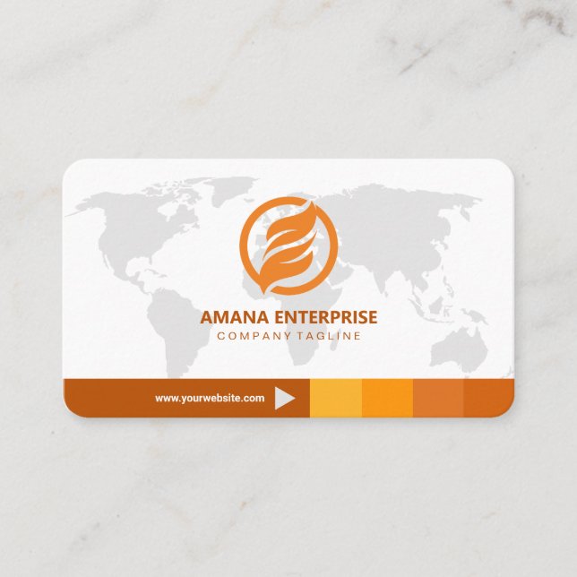 Beruflicher, moderner QR-Code Personalisiert Visitenkarte (Vorderseite)