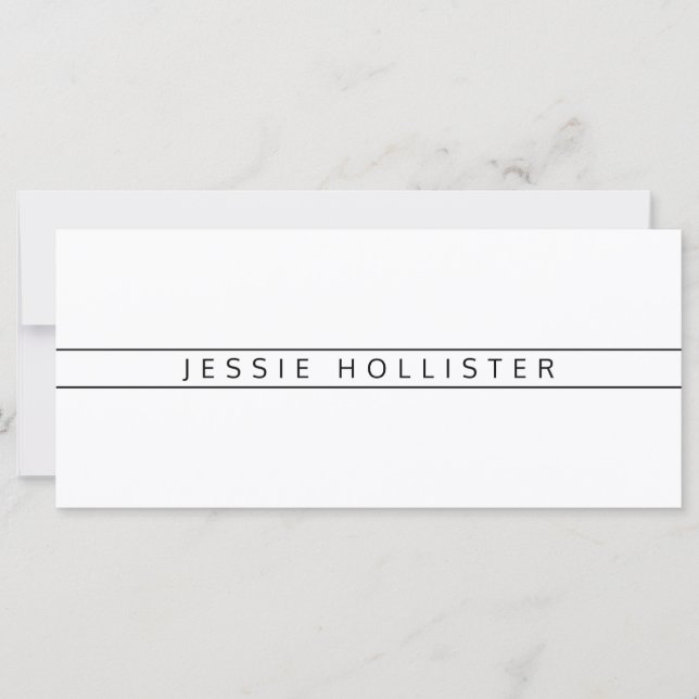 Beruflicher Name (Vorderseite)