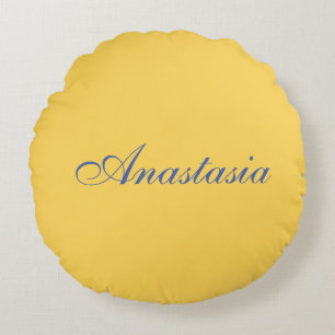 Beruflicher Name der klassischen Handschrift Rundes Kissen