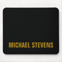 Beruflicher Name der schwarzen Farbe Mousepad