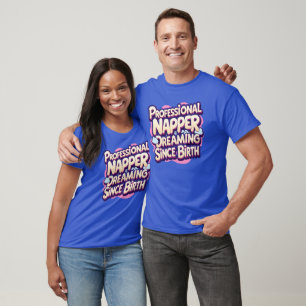 Beruflicher Napper - Funny Relaxing Zitat Shirt