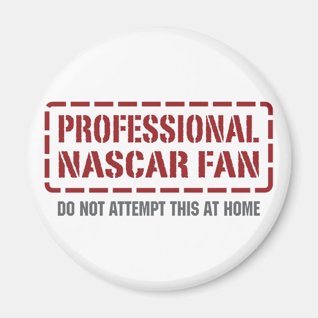 Beruflicher NASCAR-Lüfter Magnet (Vorne)