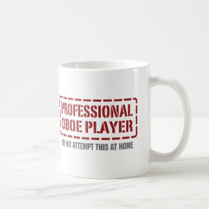 Beruflicher Oboe Spieler Kaffeetasse