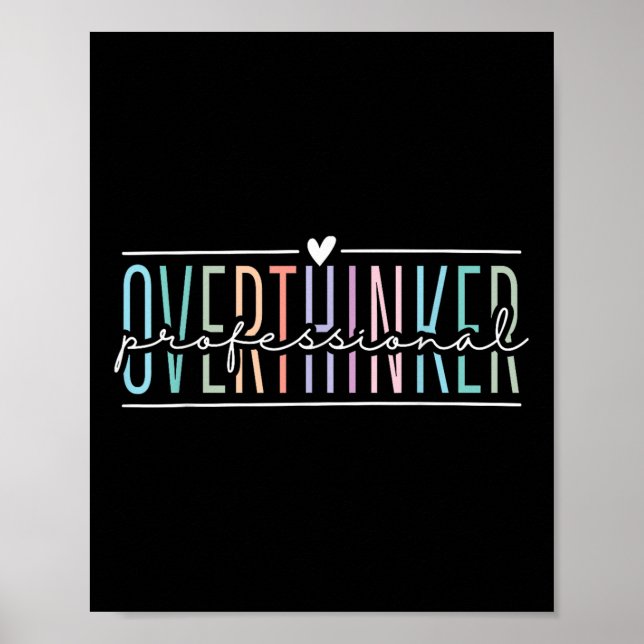 Beruflicher Overther Mental Health Mental Awar Poster (Vorne)
