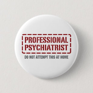 Beruflicher Psychiater Button