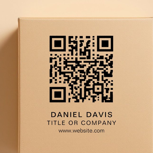 Beruflicher QR-Code für personalisierte Unternehme Gummistempel (Von Creator hochgeladen)