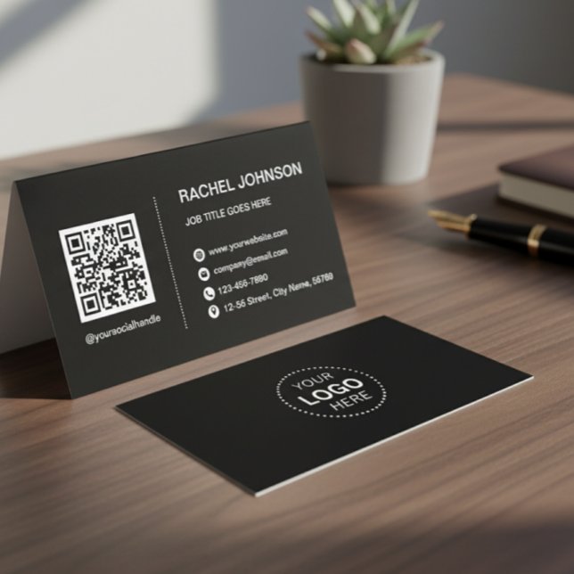 Beruflicher QR-Code Moderne Visitenkarte (Von Creator hochgeladen)