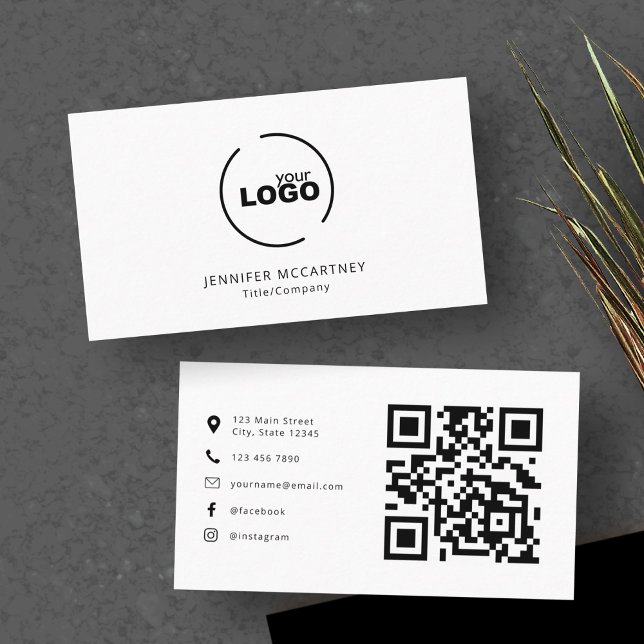 Beruflicher QR-Code Visitenkarte (Von Creator hochgeladen)