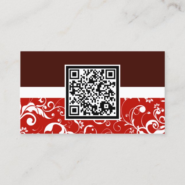 beruflicher QR-Code Visitenkarte (Vorderseite)