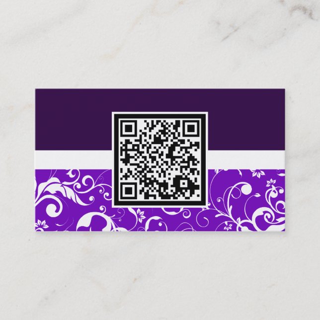 beruflicher QR-Code Visitenkarte (Vorderseite)