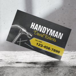 Beruflicher Reparaturservice für Handyman Visitenkarte