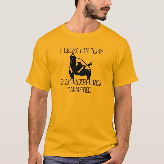 Beruflicher Ringkämpfer T-Shirt (Vorderseite)