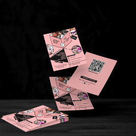 Beruflicher Salon Modernes Rosa Hinzufügen von Fot Flyer