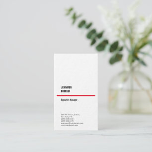 Beruflicher schlicht-minimalistischer moderner, di visitenkarte