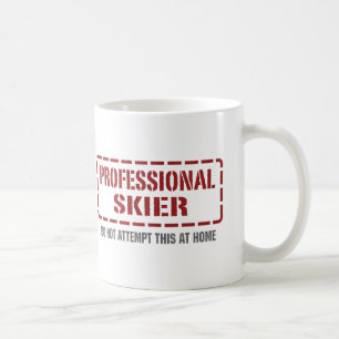 Beruflicher Skier Kaffeetasse
