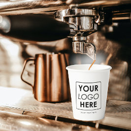 Beruflicher Slogtext für benutzerdefinierte Firmen Pappbecher