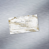 Beruflicher Stein aus Gold und Weiß