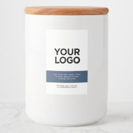 Beruflicher Text für das Firmenlogo für Unternehme Lebensmitteletikett