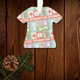Beruflicher Tierarzt Iconic Ornament