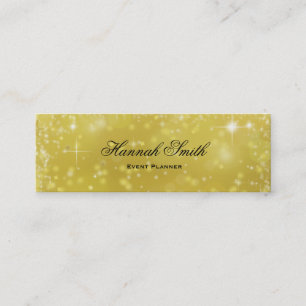 Beruflicher und moderner Luxus Glitzer Mini Bu Mini Visitenkarte