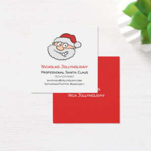 Beruflicher Weihnachtsmann Funny Informeller Carto