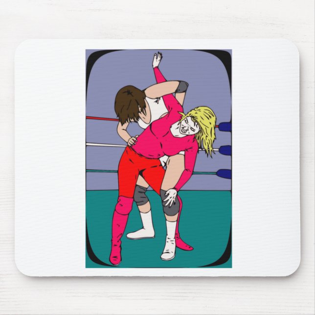 Beruflicher Wrestling Mousepad (Vorne)