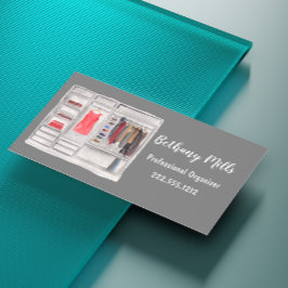 Beruflicher Zuhause-Organisator für Wasserfarben Magnetische Visitenkarte