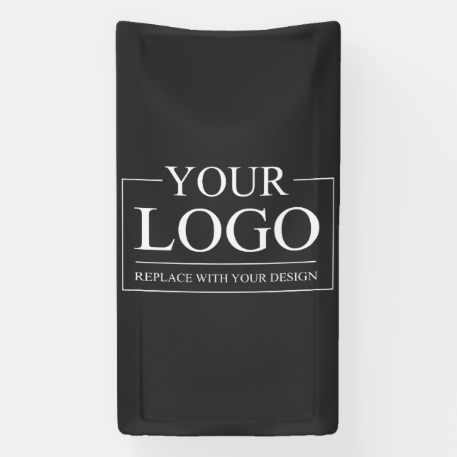 Berufliches ADD-LOGO-Unternehmen Banner (Vertikal)