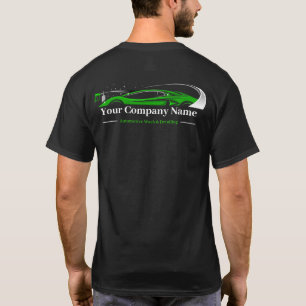 Berufliches Auto im Detail Autoabwasch-Unternehmen T-Shirt