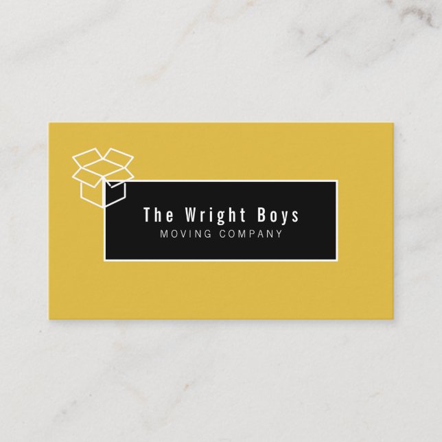 Berufliches Beförderungsunternehmen Visitenkarte (Vorderseite)