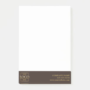 Berufliches benutzerdefiniertes, einfaches Firmenl Post-it Klebezettel