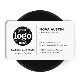 Berufliches benutzerdefiniertes Minimalistisches D Visitenkarte