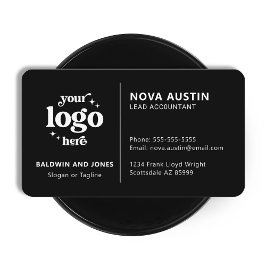 Berufliches benutzerdefiniertes Minimalistisches D Visitenkarte