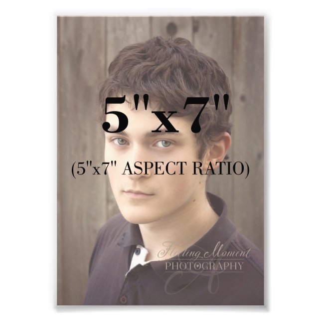 Berufliches Bildvorlage 5 x 7 Fotodruck (Vorne)