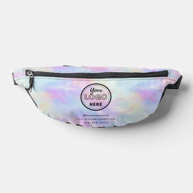 Berufliches Branding-Logo Iridescent Opal Stilvoll Bauchtasche (Ablage )