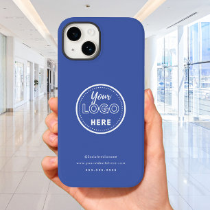 Berufliches Branding Minimalistisches Werbelogo Bl Case-Mate iPhone 14 Hülle