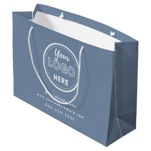 Berufliches Branding-Werbebanner Große Geschenktüte