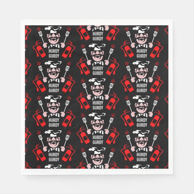 Berufliches Cook-Geschenk Serviette (Vorderseite)