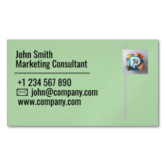 Berufliches Design der Visitenkarte - Sauberkeit u Magnetische Visitenkarte