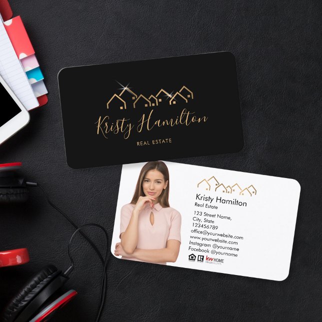 berufliches echtes Anwesen hinzufügen Logo Visitenkarte (Von Creator hochgeladen)