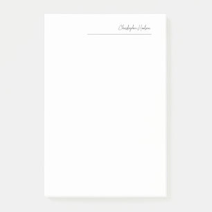 Berufliches Einfaches Schlichtes Erstellen individ Post-it Klebezettel