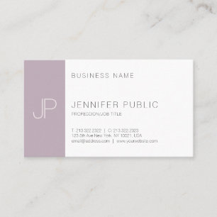 Berufliches elegantes, einfaches Design Einzigarti Visitenkarte