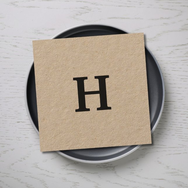 Berufliches elegantes Minimal-Kraft-Black-Monogram Quadratische Visitenkarte (Von Creator hochgeladen)