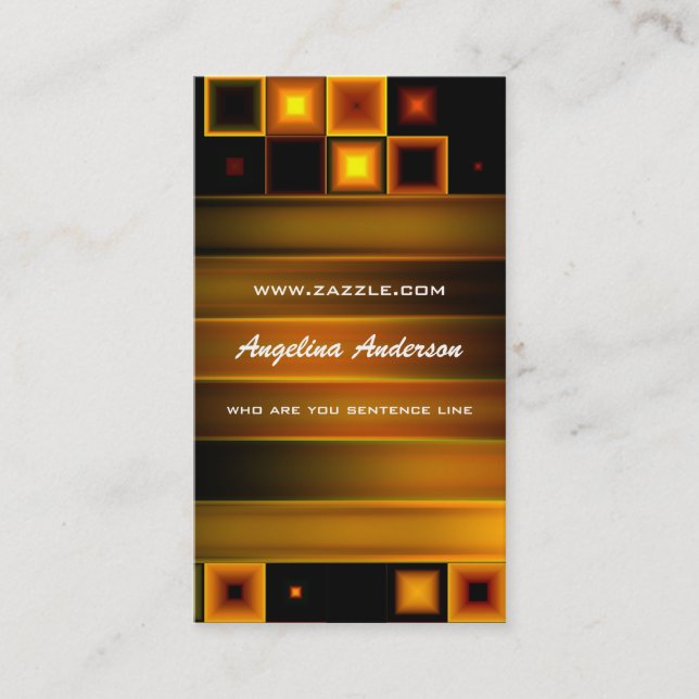 Berufliches elegantes modernes Geschäft Visitenkarte (Vorderseite)