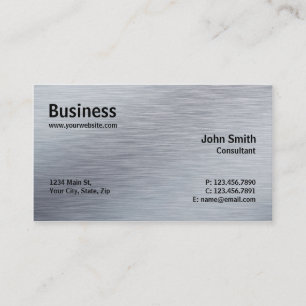 Berufliches elegantes modernes schlichtes visitenkarte