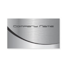 Berufliches elegantes modernes Silbermetall