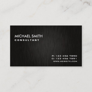 Berufliches elegantes schlichtes modernes visitenkarte